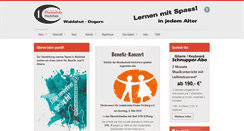 Desktop Screenshot of musikschule-hochrhein.de